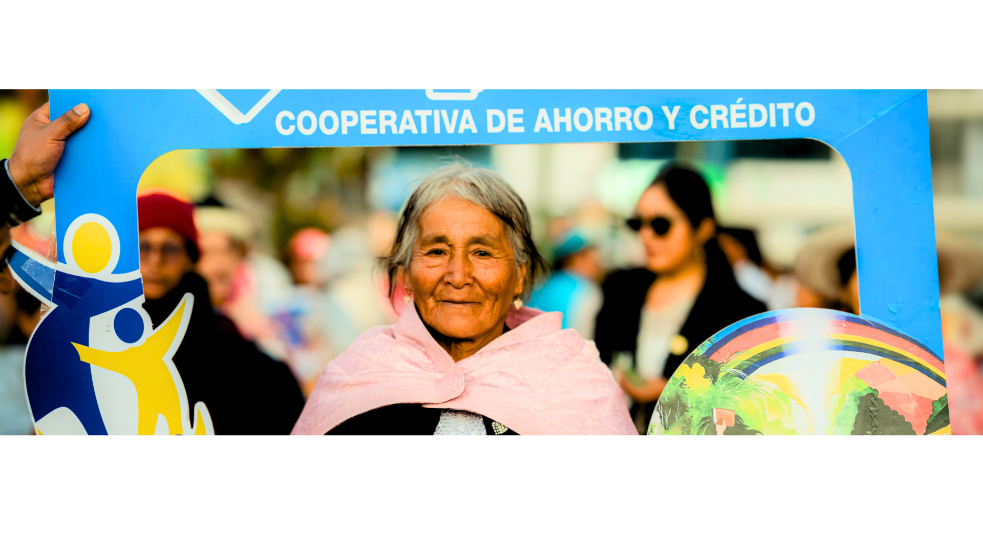 Manos unidas o grupo de socios